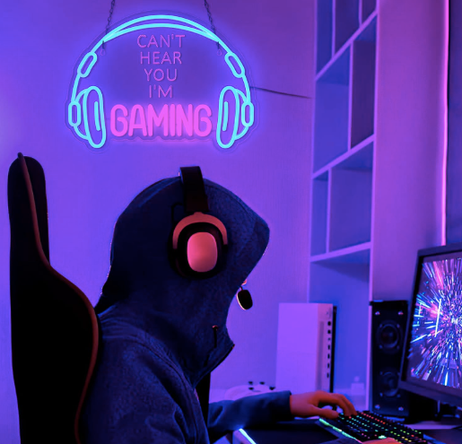 TECTED™ I’m Gaming Neon Bord – Stijlvol Licht voor je Gaming Setup of Slaapkamer