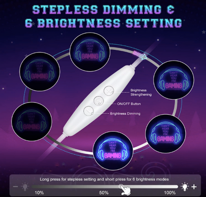 TECTED™ I’m Gaming Neon Bord – Stijlvol Licht voor je Gaming Setup of Slaapkamer