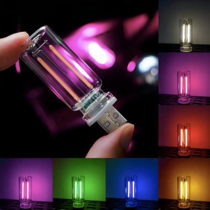 TECTED™ Neon USB LED lampje – Draagbaar voor Laptop, Auto & Nachtlicht